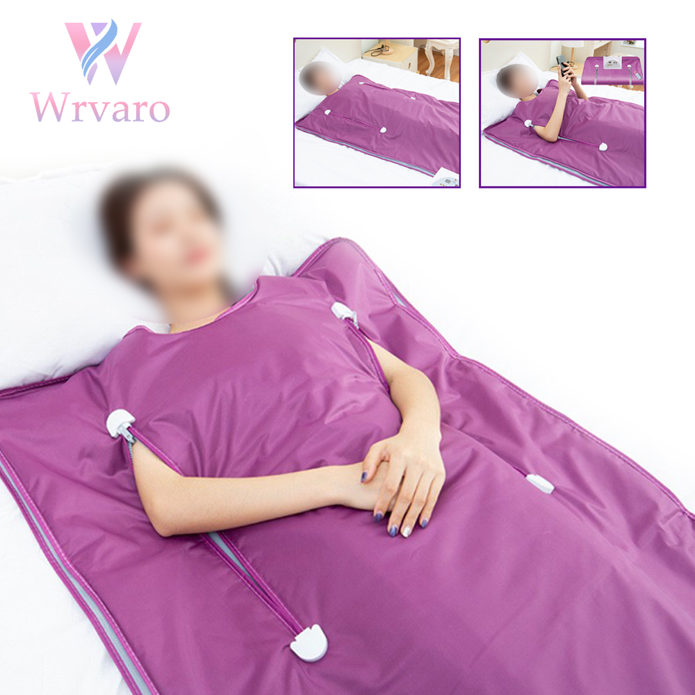 Sauna Blanket Infrared - ผ้าห่มซาวน่าแบบมีแขน, ผ้าห่มซาวน่าแบบดิจิตอลเพื่อกระชับสัดส่วน ลดน้ำหนัก และฟิตเนส