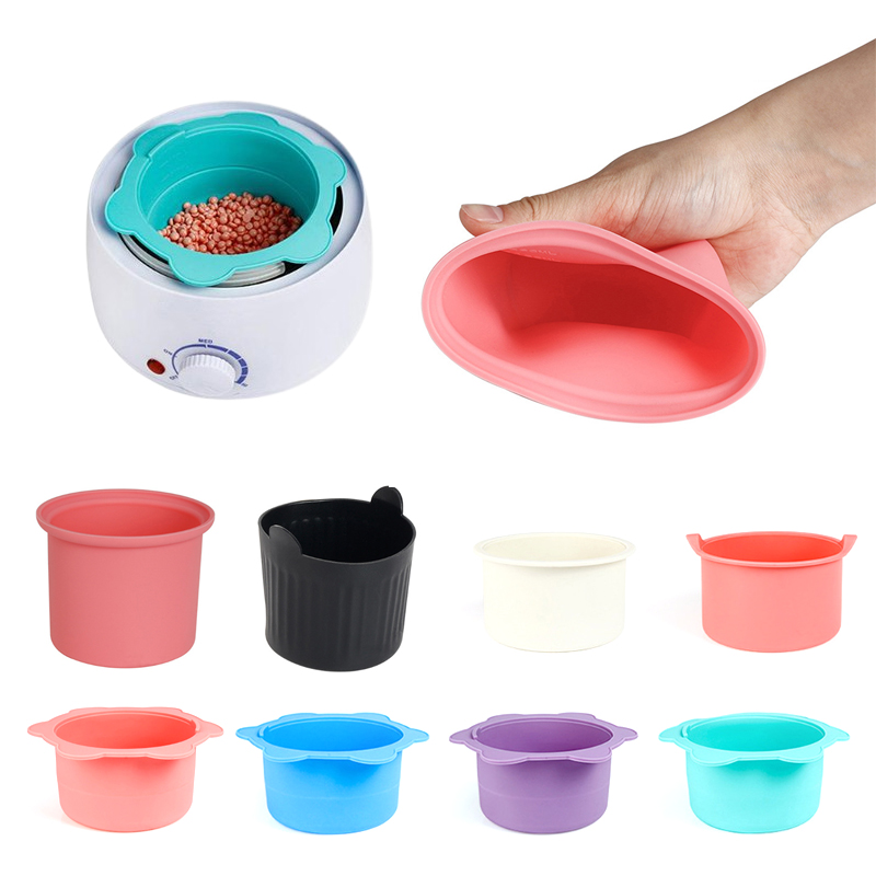 Bite Away Heat Stick - เครื่องอุ่นขี้ผึ้งทนความร้อนเปลี่ยนชามซิลิโคนกําจัดขนขี้ผึ้งกวน Stick Non-Stick PAN Hair Removal