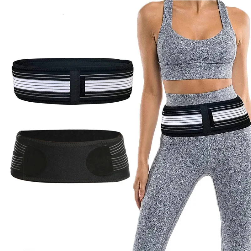 Posture Corrector Back Brace - 120 ซม.Sacroiliac SI Joint Hip เข็มขัด