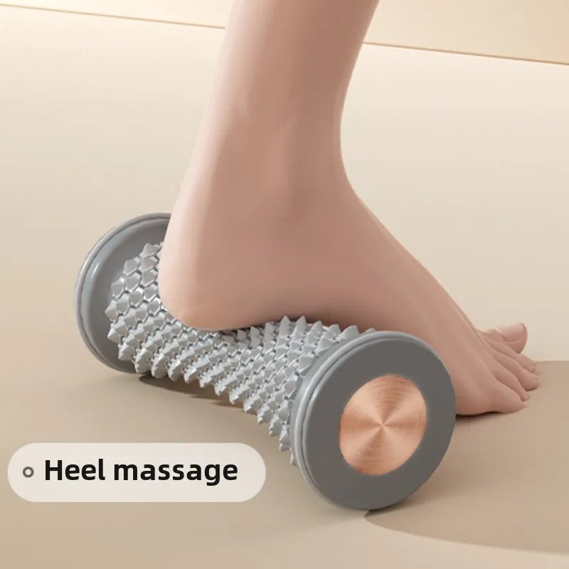 Reflexology Foot Roller - ลูกกลิ้งนวดเท้าขนาดเล็ก ลูกกลิ้งนวดโยคะ ลูกกลิ้งนวดฝ่าเท้า บรรเทาอาการปวดกล้ามเนื้อ ดูแลสุขภาพเท้า ทำจากพลาสติก