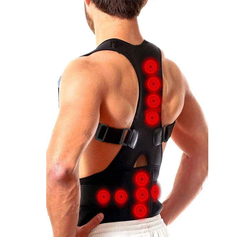 Posture Corrector Back Brace - ชุดกระชับสัดส่วนแบบเต็มตัวพร้อมตัวช่วยปรับท่าทาง – สายรัดพยุงหลังแบบรัดกระชับสำหรับบรรเทาอาการปวดหลังส่วนบนและส่วนล่าง – ชุดกระชับสัดส่วนไร้รอยต่อพร้อมตัวช่วยปรับท่าทาง –