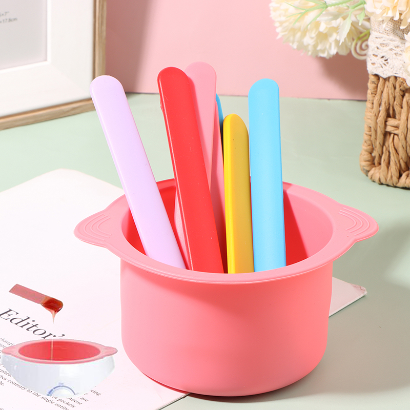 Bite Away Heat Stick - 1PC Soft Wax Warmer ทนความร้อนเปลี่ยนซิลิโคนชาม Wax