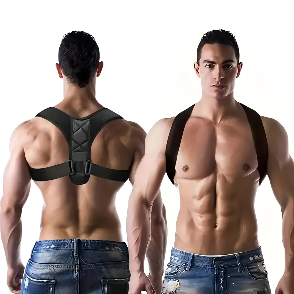Posture Corrector Back Brace - กลับเข็มขัดแก้ไขท่าทางหลังค่อม Corrector ผู้ใหญ่ผู้ชายและผู้หญิงนั่งเข็มขัดแก้ไขไหล่ตรงกลับ