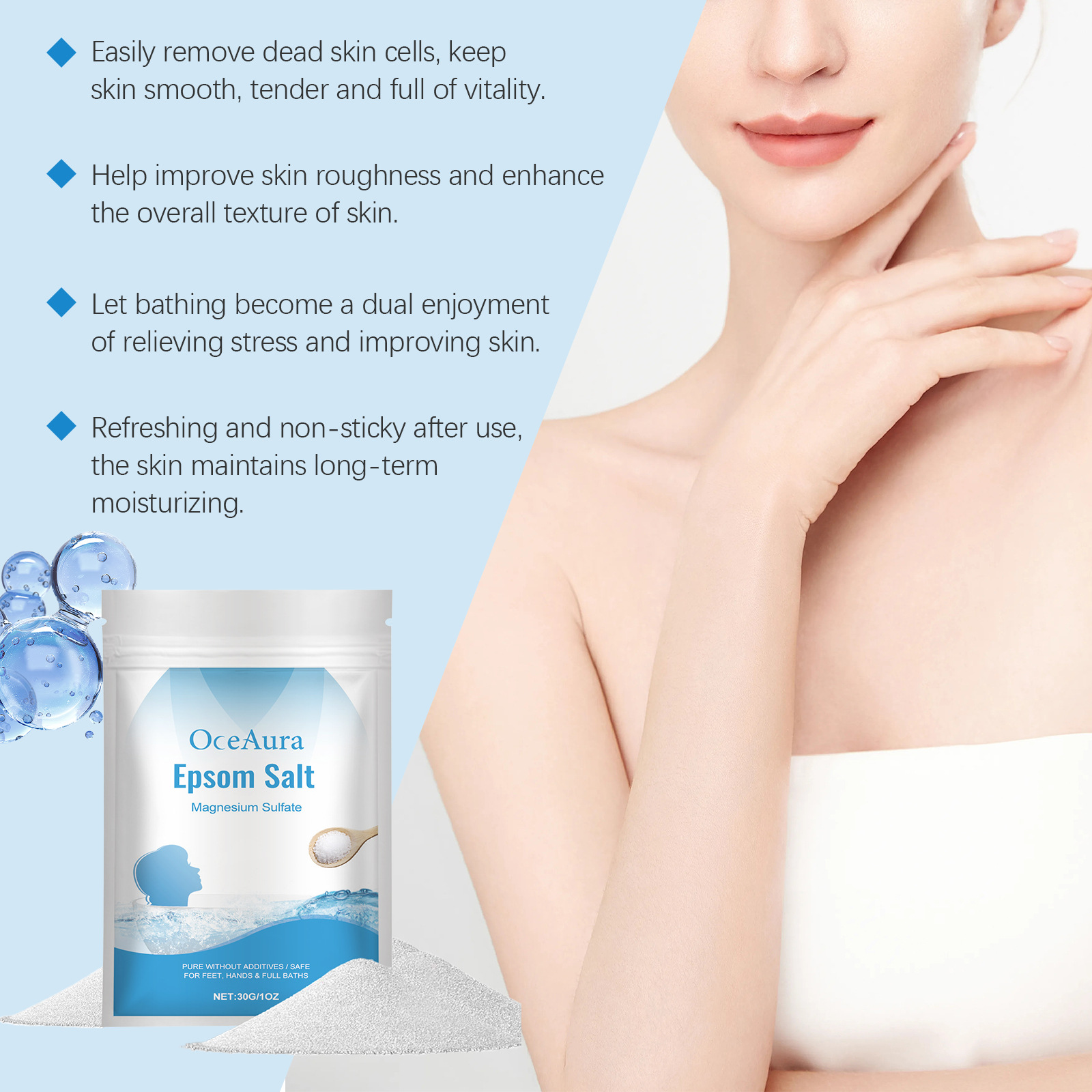 โอเซออรา เอสปอมซอลท์ บาธ บรรเท - Bath Salts Magnesium บทวิจารณ์และราคา