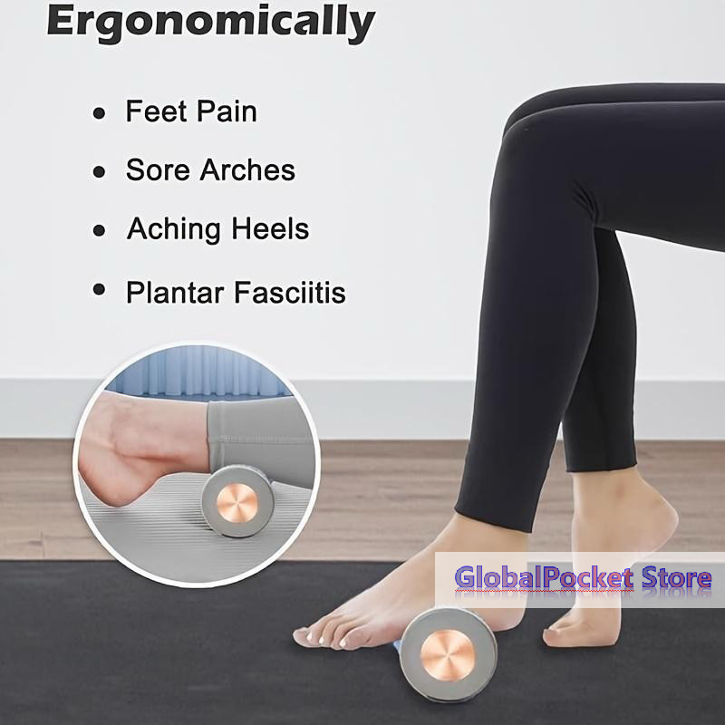 [TG823]ลูกบอลนวดเท้าสำหรับผู้ม - Reflexology Foot Roller บทวิจารณ์และราคา