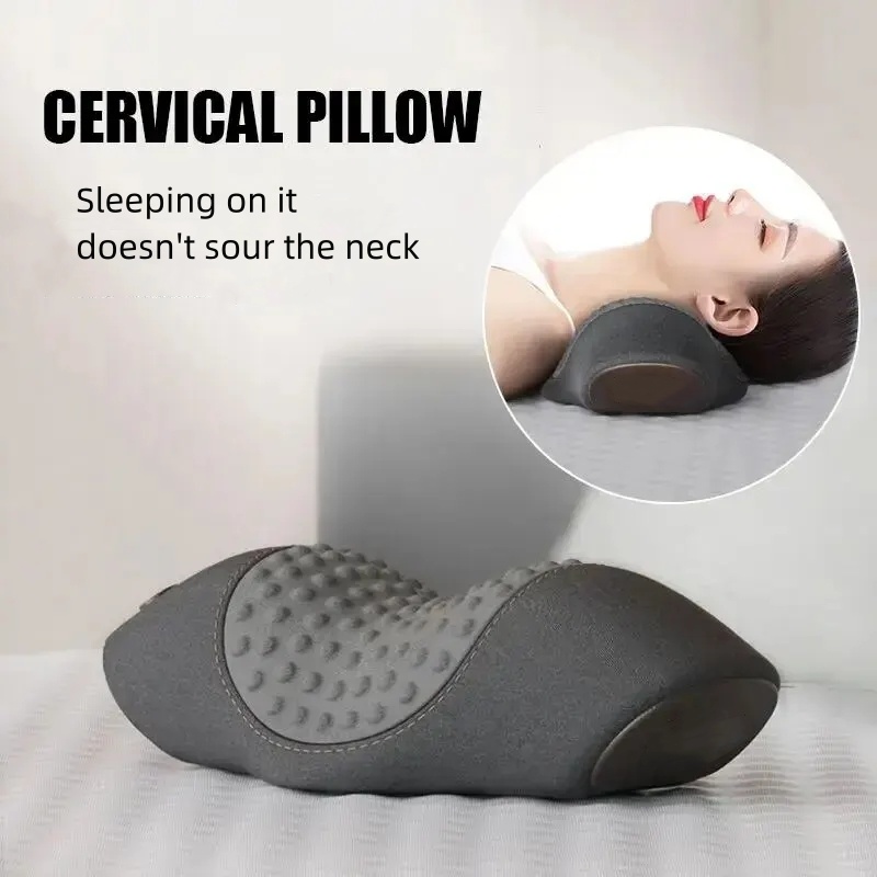 หมอนนวดคอหมอนนวดไฟฟ้าการสั่นสะ - Neck Traction Pillow บทวิจารณ์และราคา
