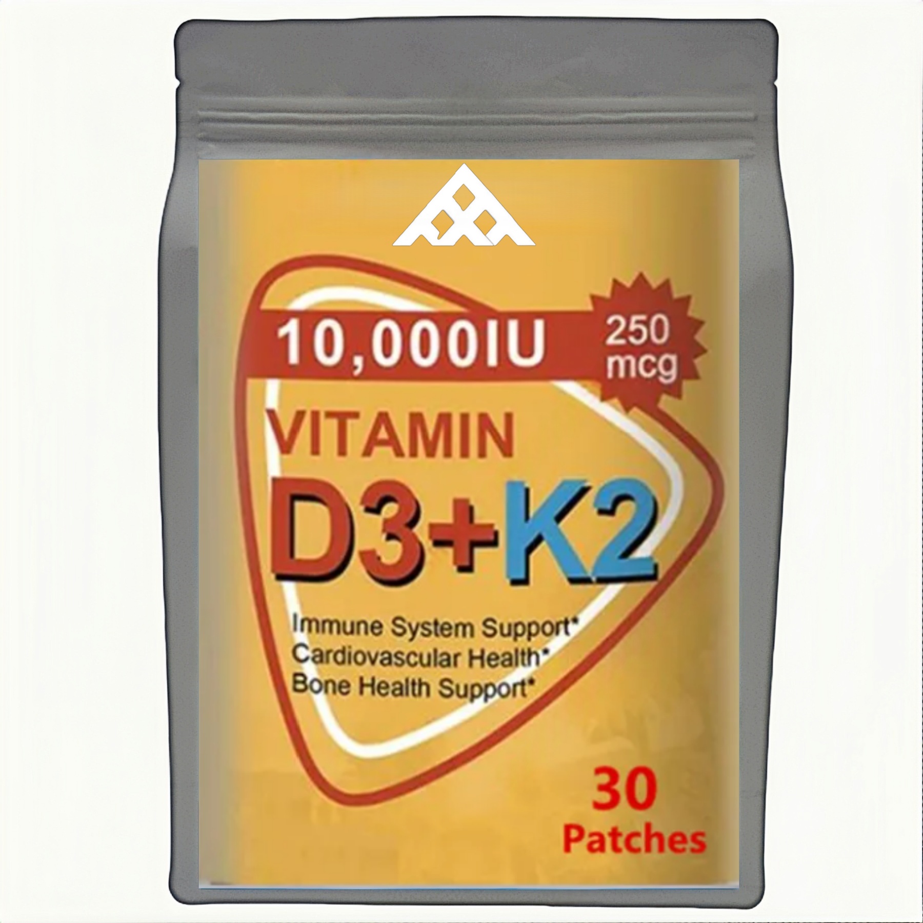 แผ่นแปะวิตามินดี3และเค2 10000  - Health Wellness Vitamins บทวิจารณ์และราคา