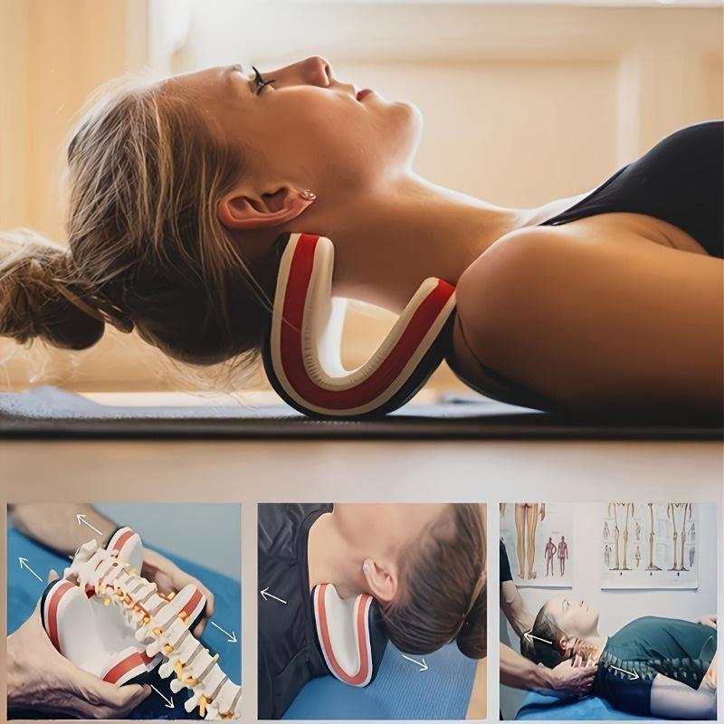 หมอนยืดคอ 1 ชิ้น หมอนดึงคอเพื่ - Neck Traction Pillow บทวิจารณ์และราคา