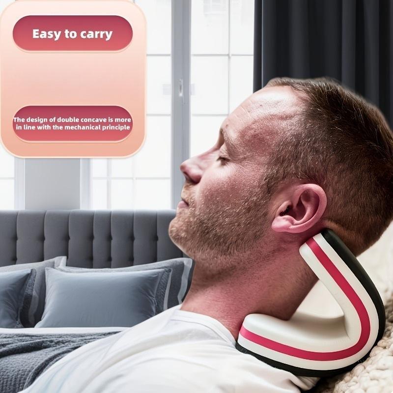 หมอนยืดคอ 1 ชิ้น หมอนดึงคอเพื่ - Neck Traction Pillow บทวิจารณ์และราคา