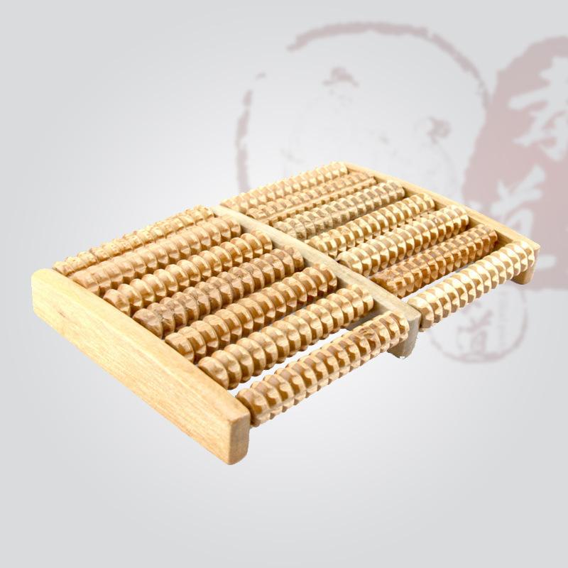 ลูกกลิ้งนวดเท้าไม้ 1 ชิ้น สำหร - Reflexology Foot Roller บทวิจารณ์และราคา