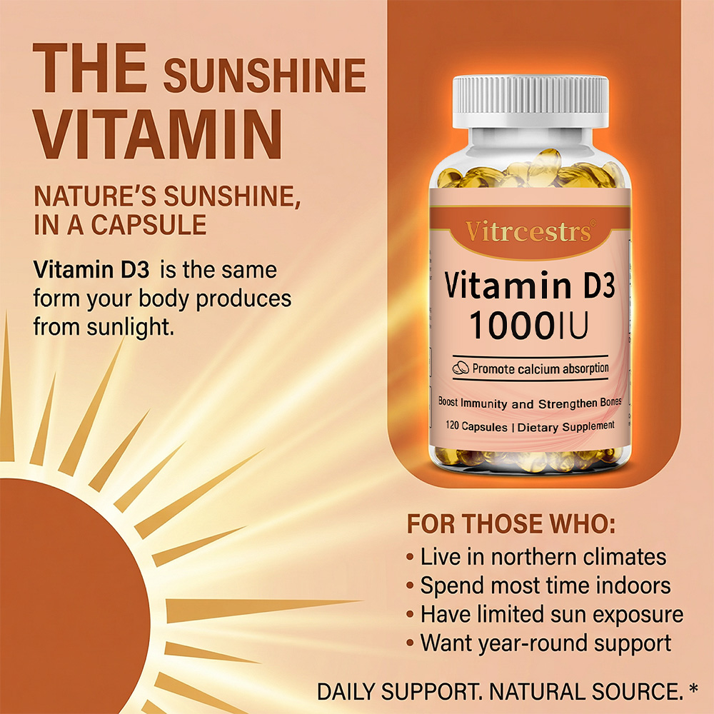 วิตามินดี 3 1000 IU ชนิดแคปซูล - Health Wellness Vitamins บทวิจารณ์และราคา