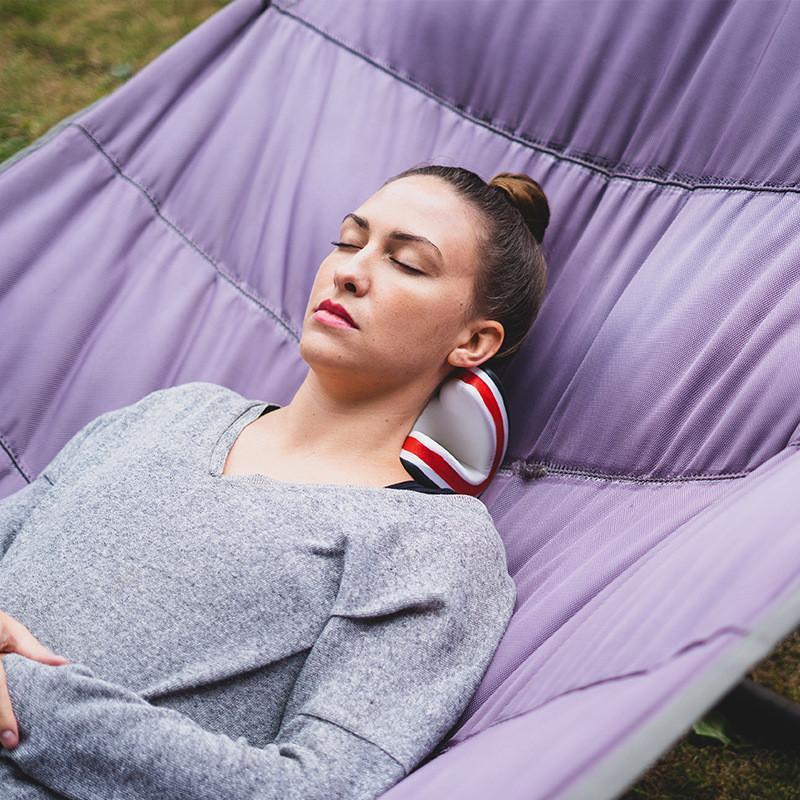 หมอนรองคอแบบพกพา ช่วยยืดกระดูก - Neck Traction Pillow บทวิจารณ์และราคา