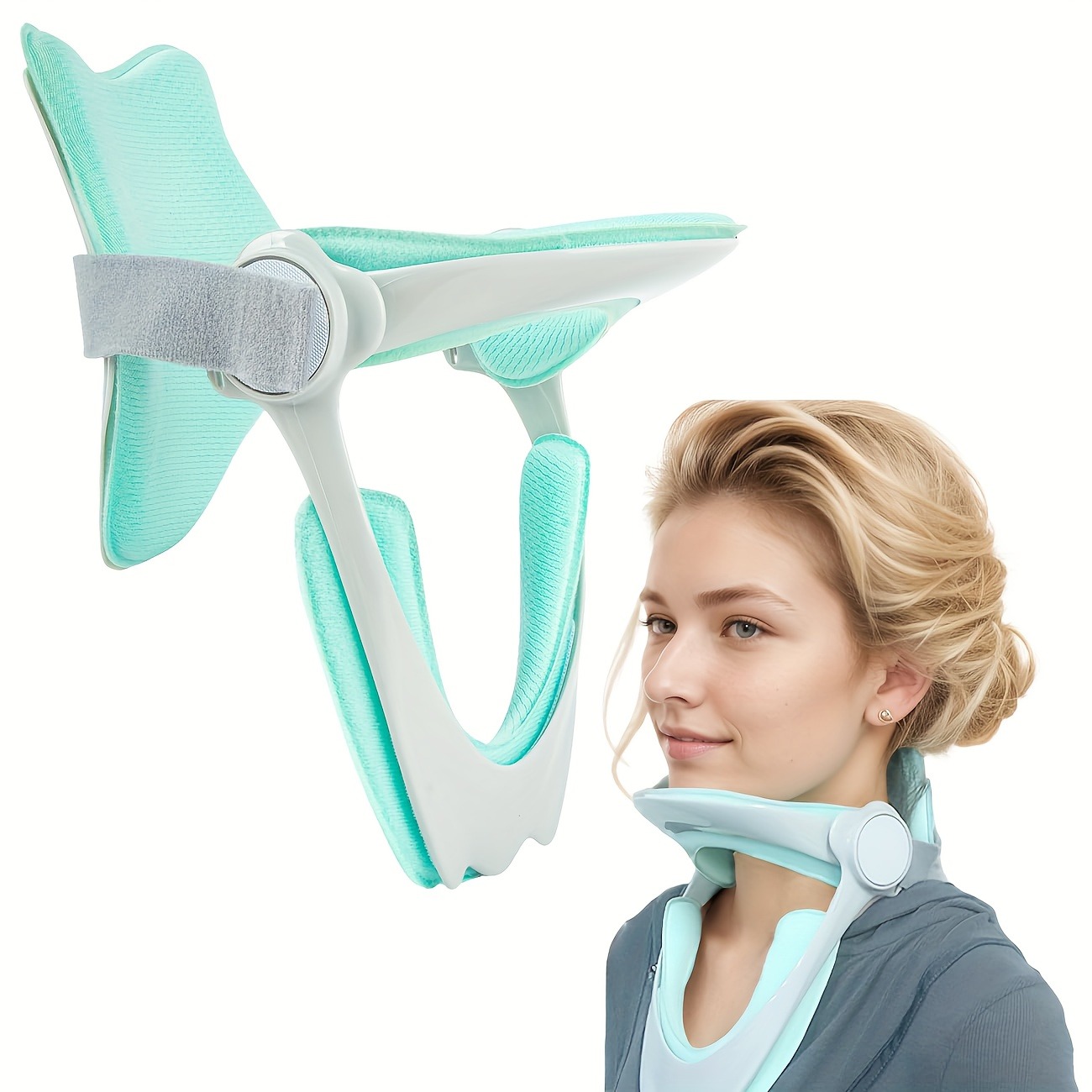 หมอนรองคอเพื่อสุขภาพพร้อมสายรั - Neck Traction Pillow บทวิจารณ์และราคา