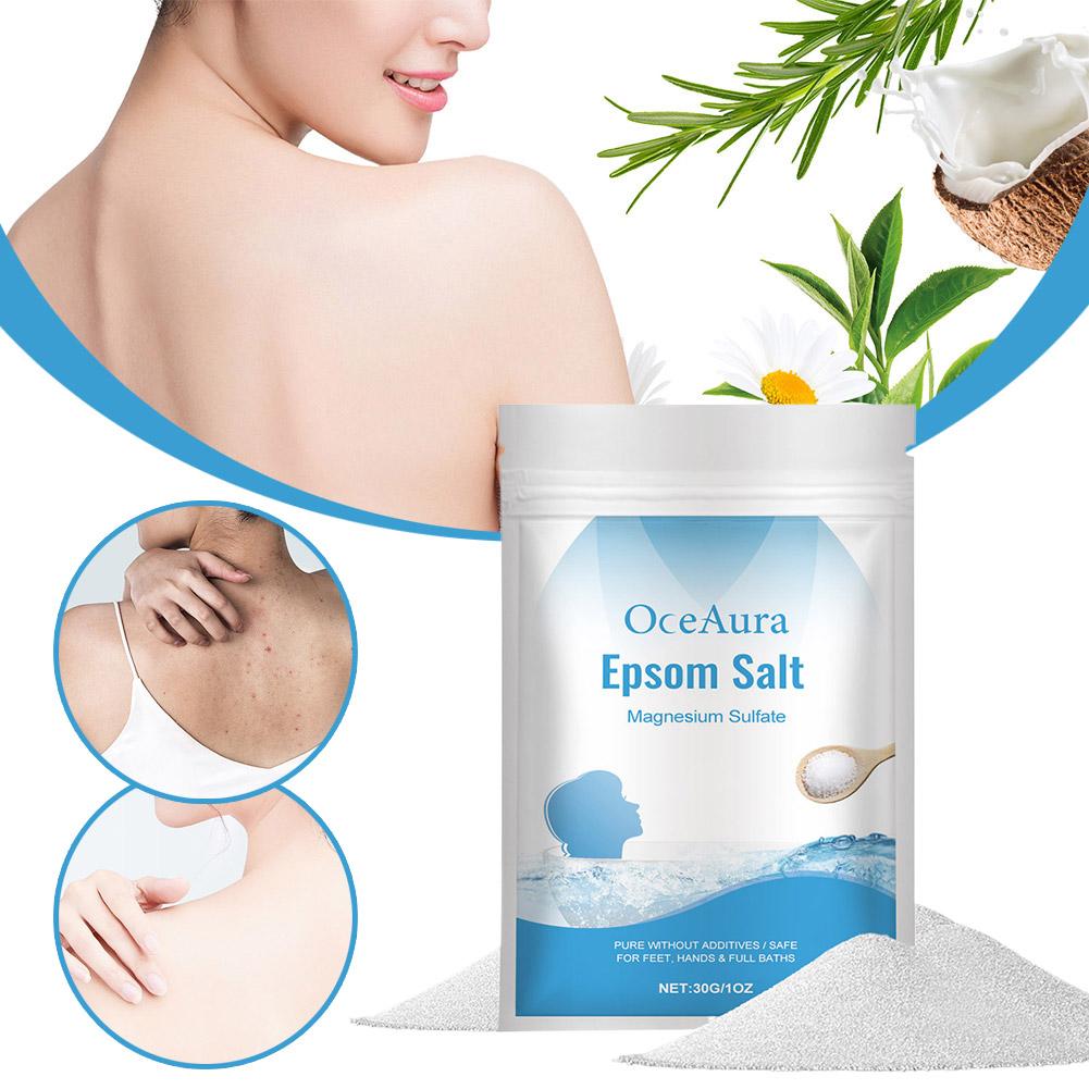 เกลือแมกนีเซียมซัลเฟต 30 กรัม  - Bath Salts Magnesium บทวิจารณ์และราคา