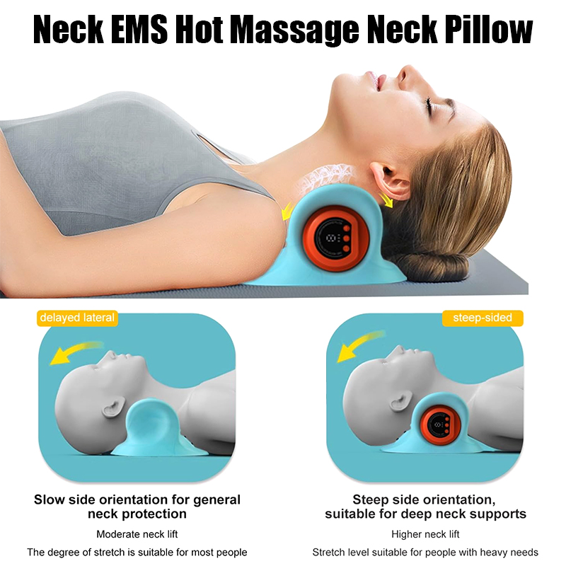 ไฟฟ้านวดปากมดลูกคอ Stretcher P - Neck Traction Pillow บทวิจารณ์และราคา