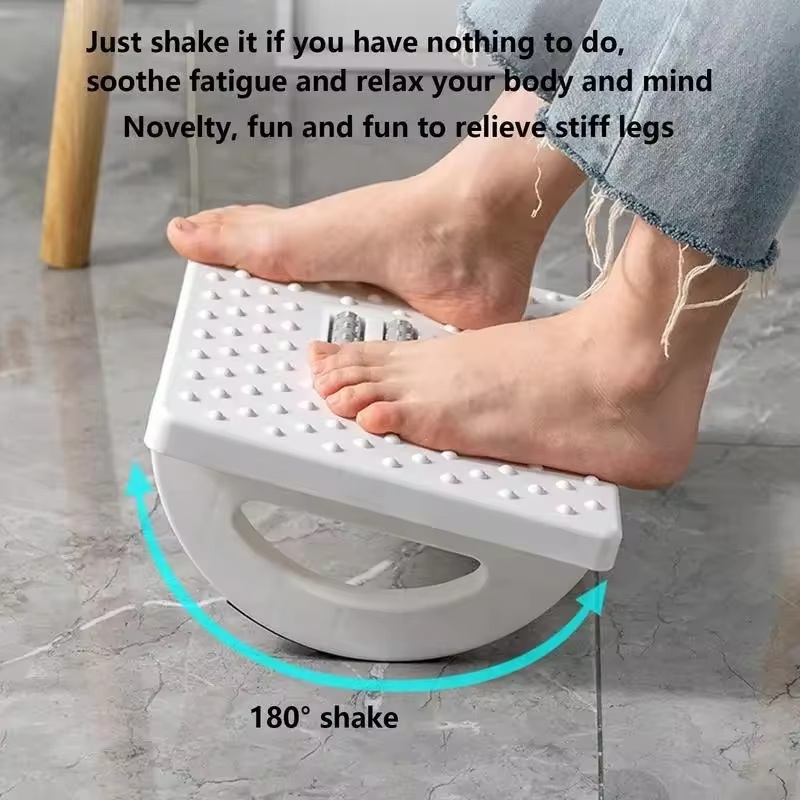 ที่วางเท้าแบบพกพาพร้อมลูกกลิ้ง - Reflexology Foot Roller บทวิจารณ์และราคา