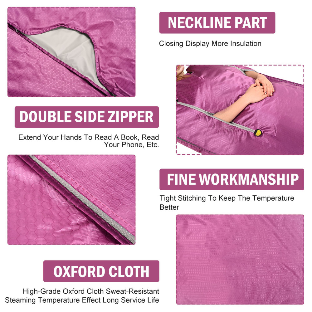 ผ้าห่มซาวน่าพร้อมแขน ผ้าห่มซาว - Sauna Blanket Infrared บทวิจารณ์และราคา