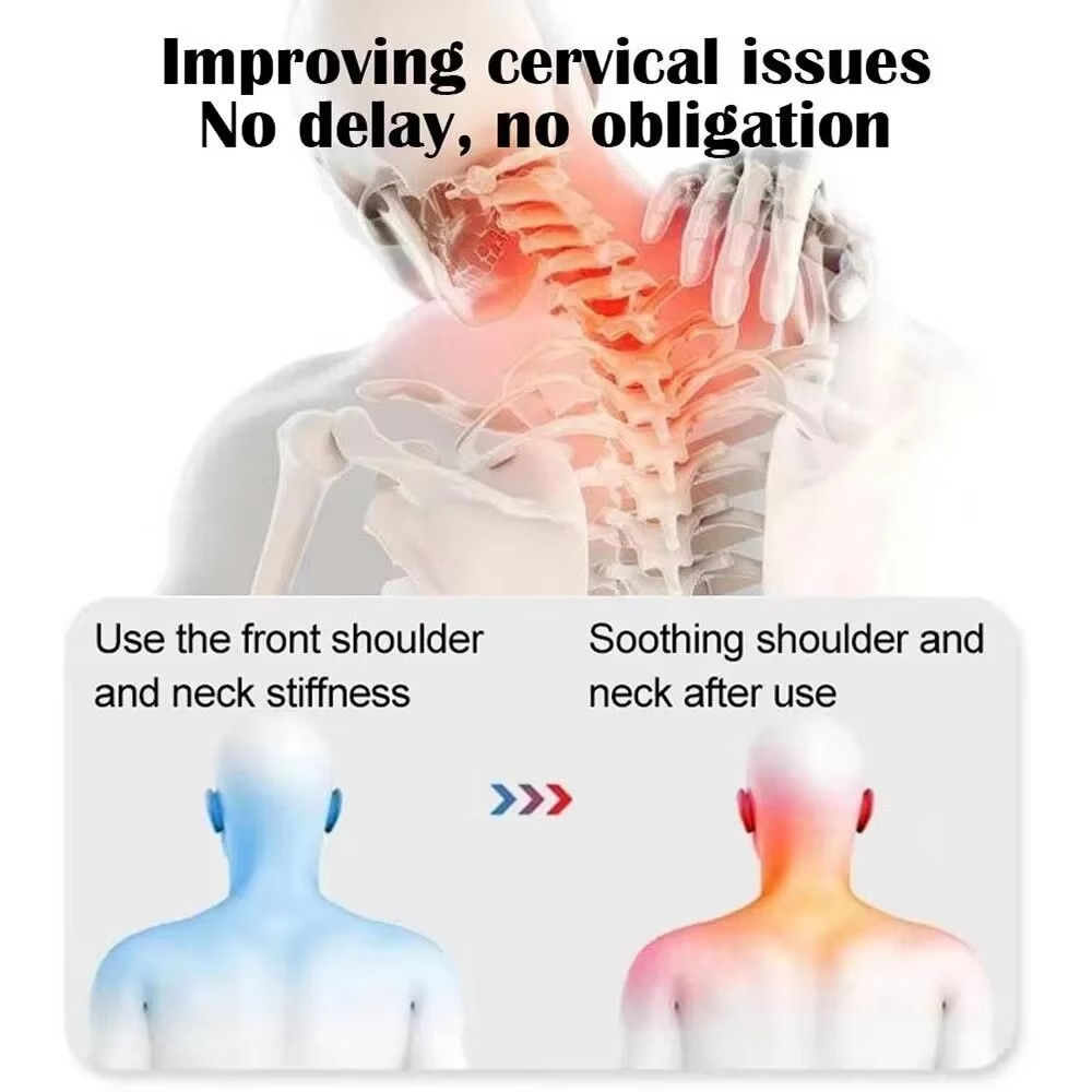 หมอนนวดคอ 3-in-1 สำหรับนวดเนื้ - Neck Traction Pillow บทวิจารณ์และราคา