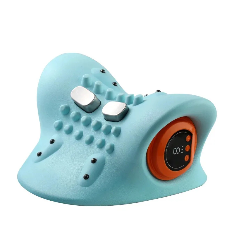 เครื่องนวดคอไฟฟ้า พร้อมระบบดึง - Neck Traction Pillow บทวิจารณ์และราคา