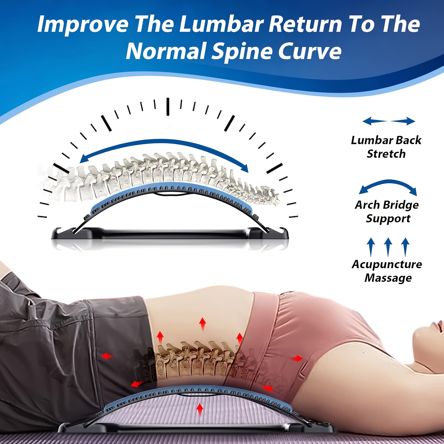 อุปกรณ์ปรับระดับการยืดหลังและแ - Posture Corrector Back Brace บทวิจารณ์และราคา