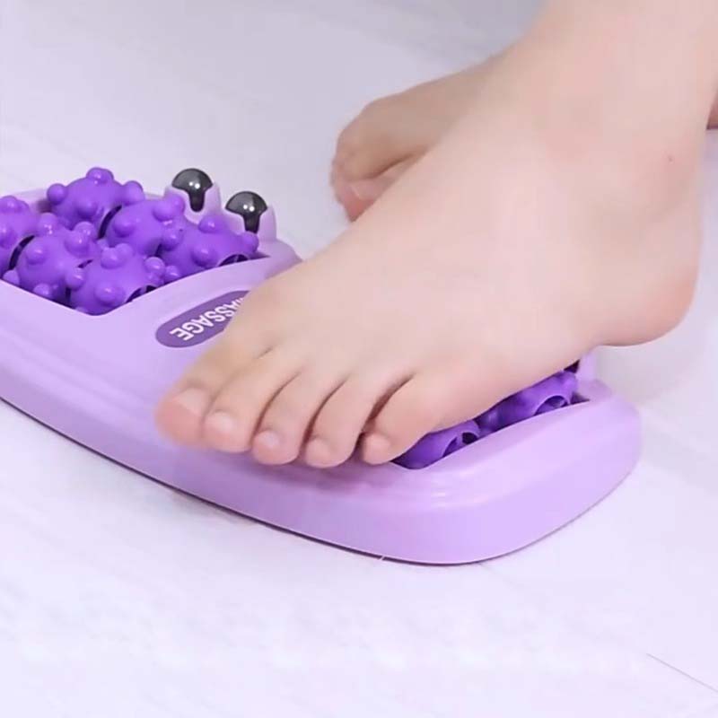 ลูกกลิ้งนวดฝ่าเท้าแบบกดจุดเพื่ - Reflexology Foot Roller บทวิจารณ์และราคา