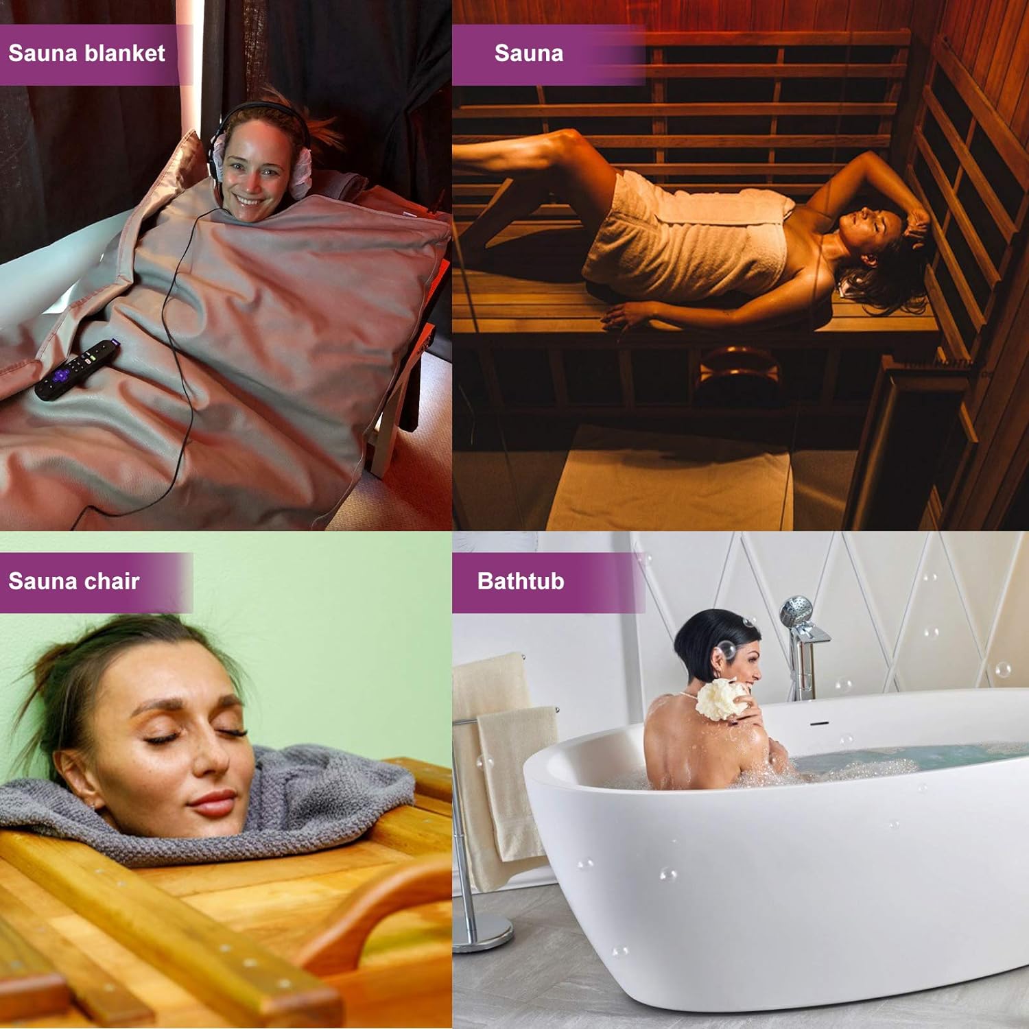 แผ่นพลาสติกแบบใช้แล้วทิ้ง 50 ช - Sauna Blanket Infrared บทวิจารณ์และราคา