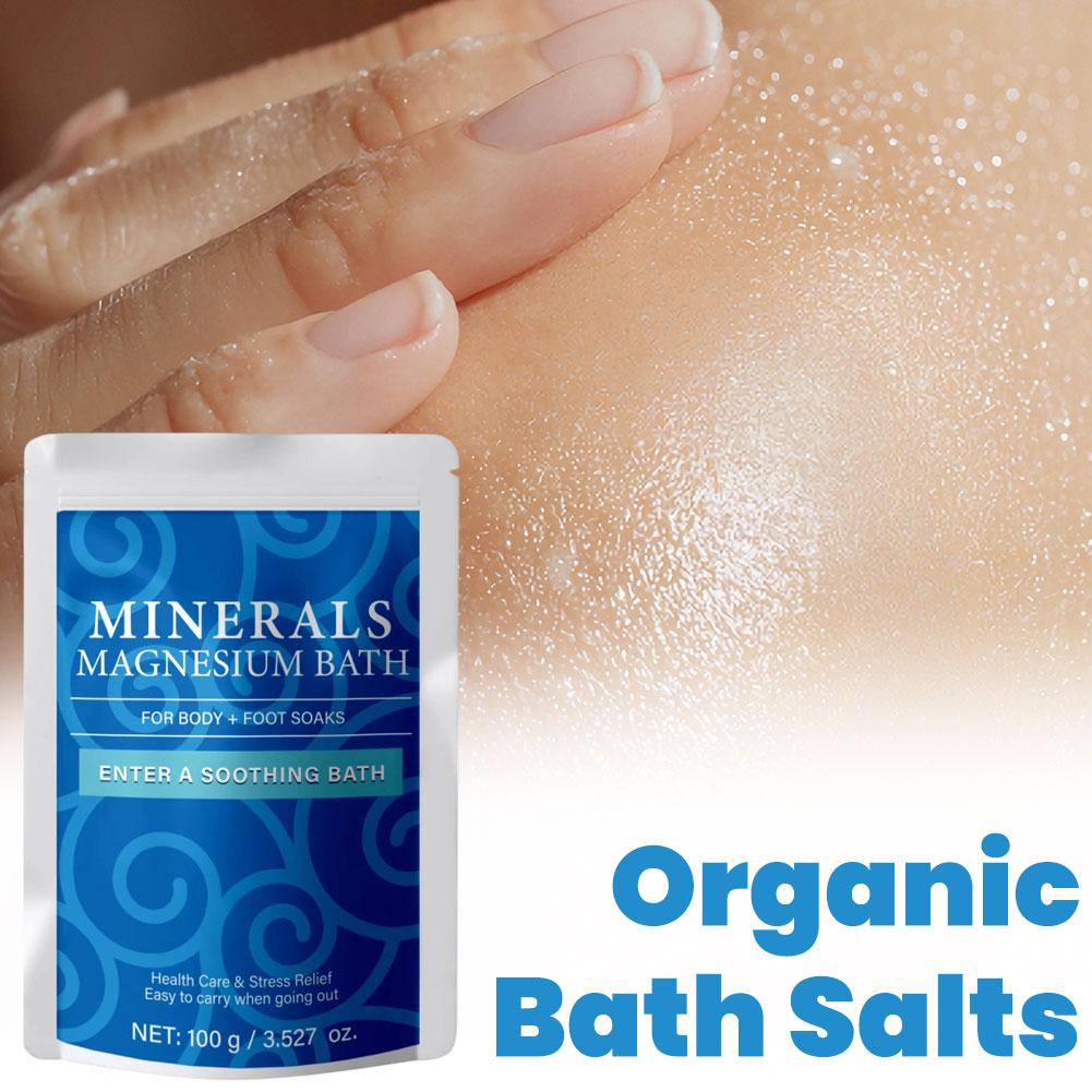 เกลืออาบน้ำแมกนีเซียมออร์แกนิก - Bath Salts Magnesium บทวิจารณ์และราคา