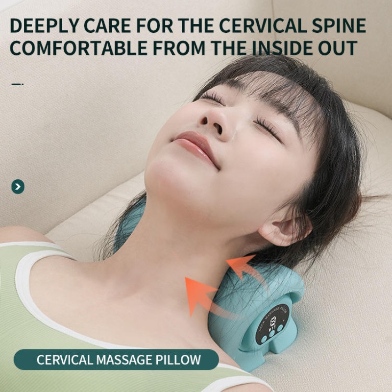 หมอนรองคอไฟฟ้าแบบให้ความร้อนด้ - Neck Traction Pillow บทวิจารณ์และราคา
