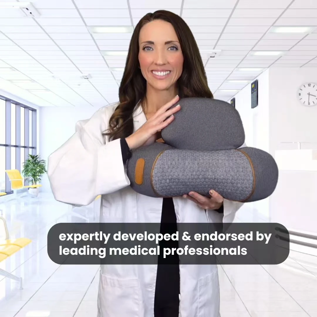 COSSEAL-3-in-1 คอนวดหมอนปากมดล - Neck Traction Pillow บทวิจารณ์และราคา