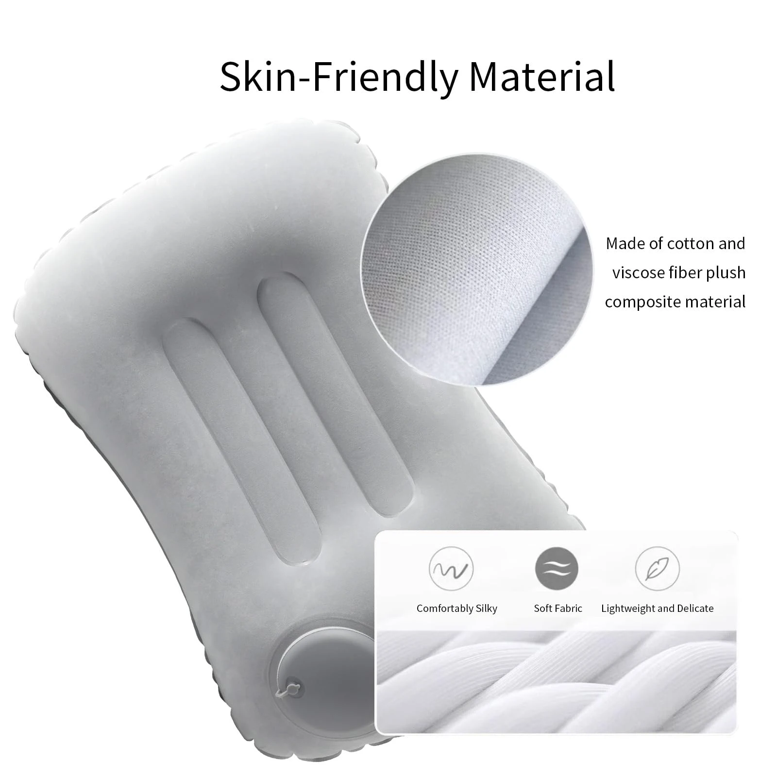 หมอนเป่าลมแบบพกพาที่สะดวกสบาย, - Neck Traction Pillow บทวิจารณ์และราคา