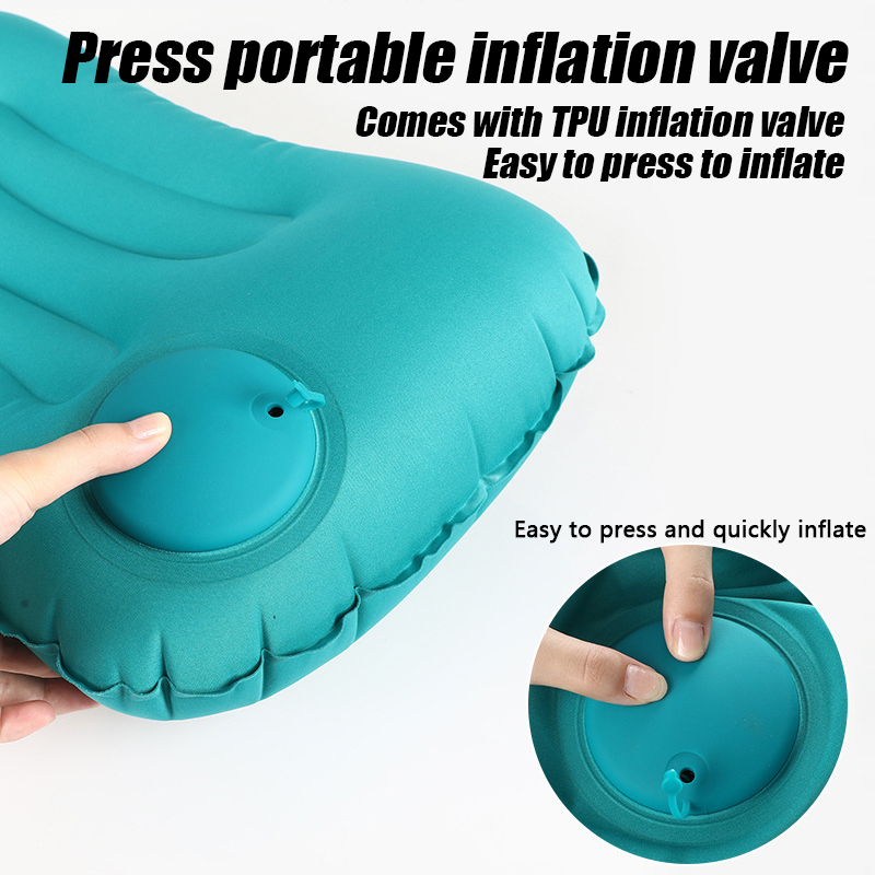 หมอนเป่าลมสำหรับตั้งแคมป์แบบพก - Neck Traction Pillow บทวิจารณ์และราคา