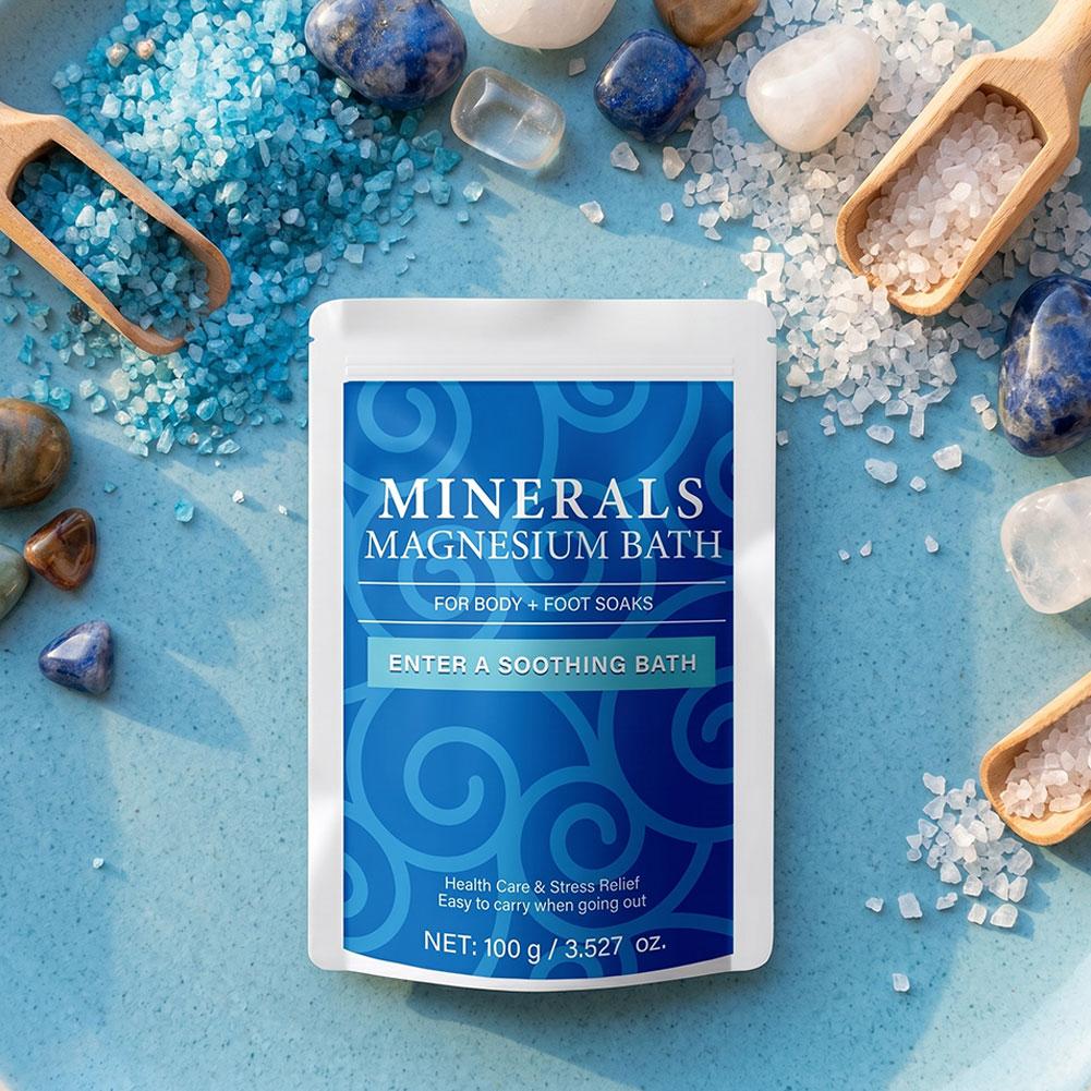 1-5PCS เม็ดเกลืออาบน้ำแมกนีเซี - Bath Salts Magnesium บทวิจารณ์และราคา