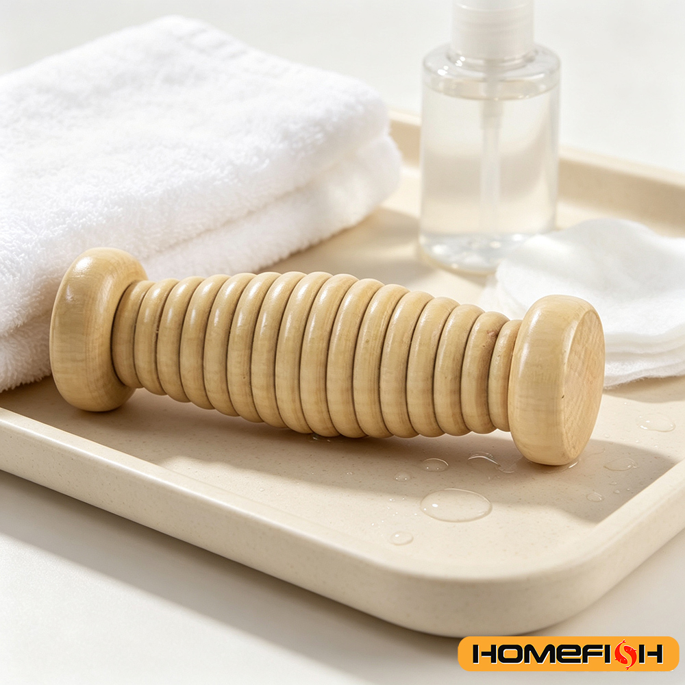 ไม้กดจุดนวดตัว ไม้กดนวดเท้า สำ - Reflexology Foot Roller บทวิจารณ์และราคา
