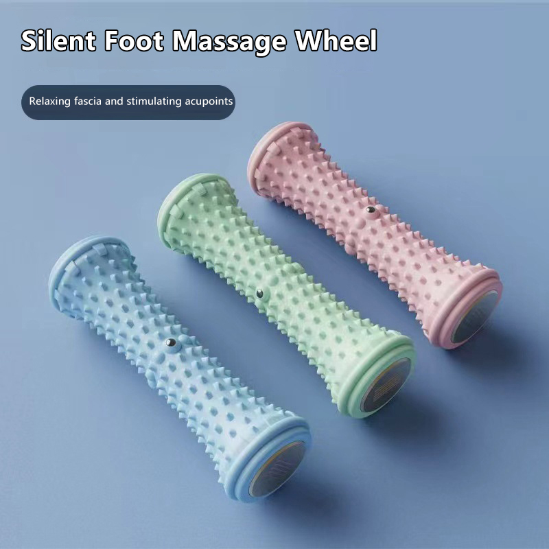 ลูกกลิ้งนวดเท้าแบบพกพา นวดเนื้ - Reflexology Foot Roller บทวิจารณ์และราคา