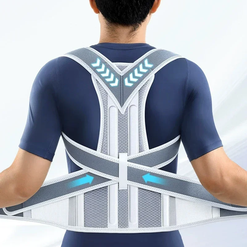 ตัวช่วยปรับท่าทางหลังส่วนบน ตั - Posture Corrector Back Brace บทวิจารณ์และราคา