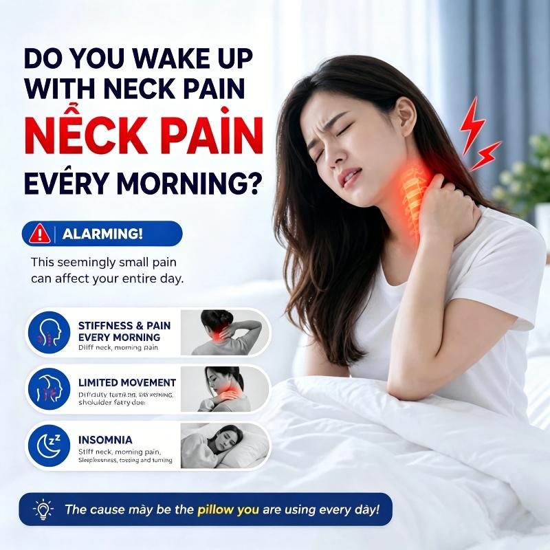 หมอนนวดคอและไหล่ตามหลักสรีรศาส - Neck Traction Pillow บทวิจารณ์และราคา